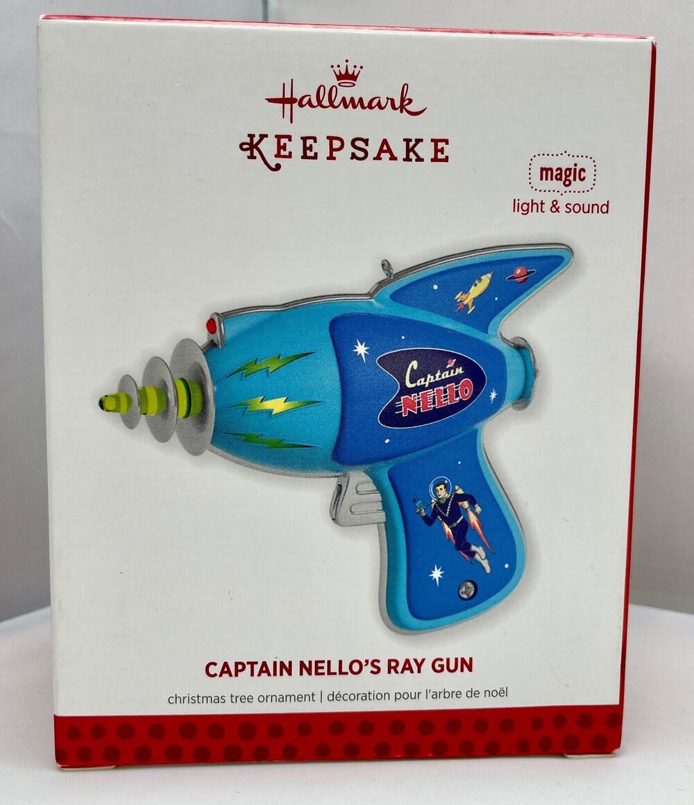 Hallmark 2013 Captain Nello's Ray Gun Sci Fi Space Age Magic - Keepsake Box